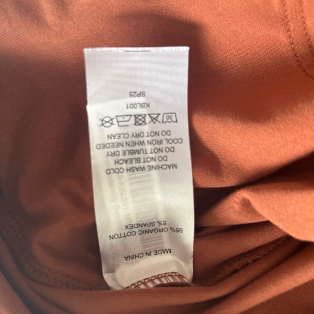 Maternity Rust Utility Jumpsuit - Picture 12 of 14
